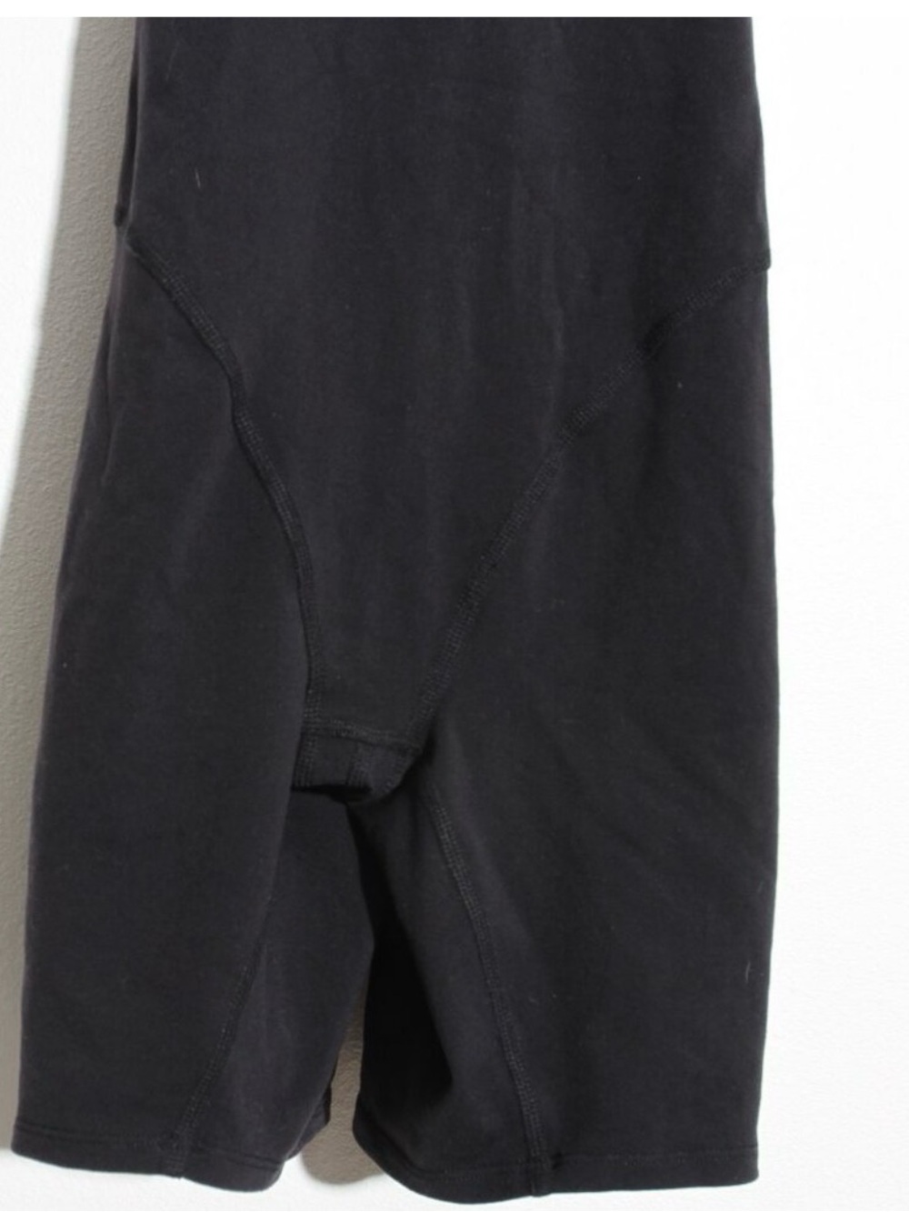 ALO Yoga Airbrush Real Onesie Romper Bodysuit Biker Short Criss Cross Size Small - Picture 5 of 9
